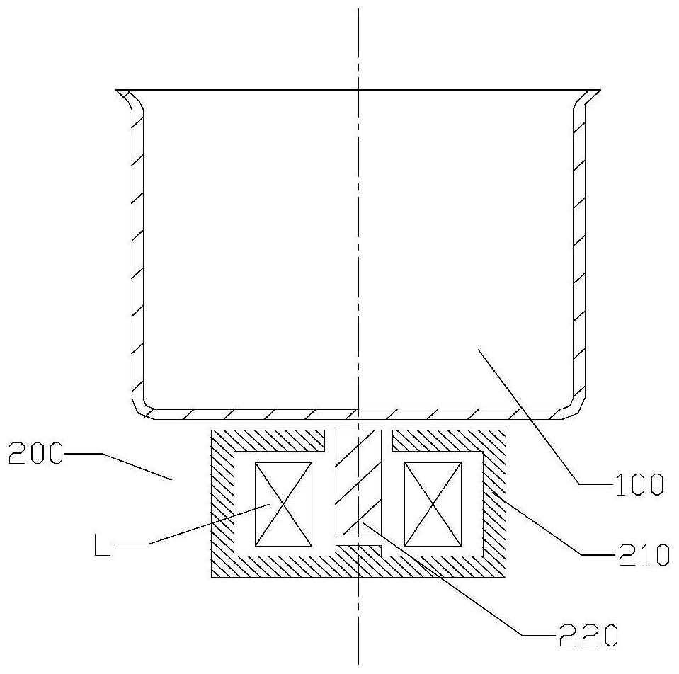 Cooking appliance and its magnetostrictive actuator