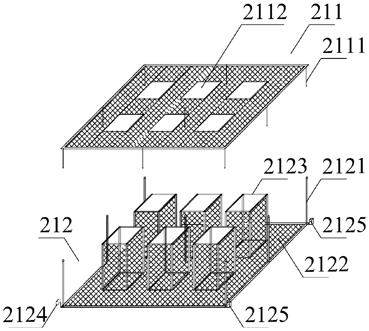 A rainwater runoff inverted biological retention purification device and method