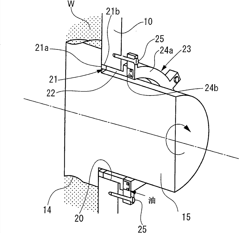 Dust seal structure of internal mixer