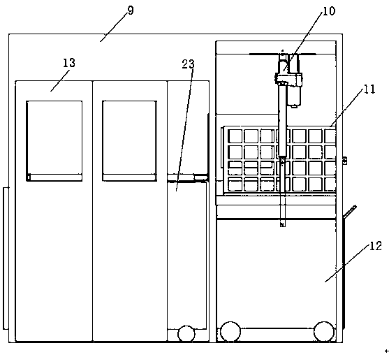 Sand core removing system with aluminum casting water