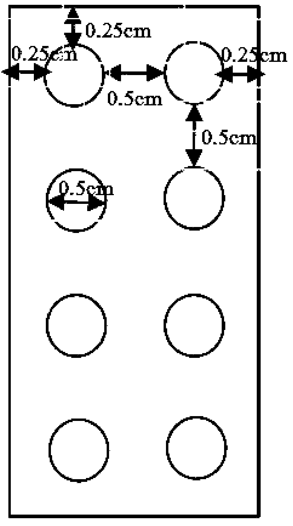 Preparation method of cement-based composite carbon electrode