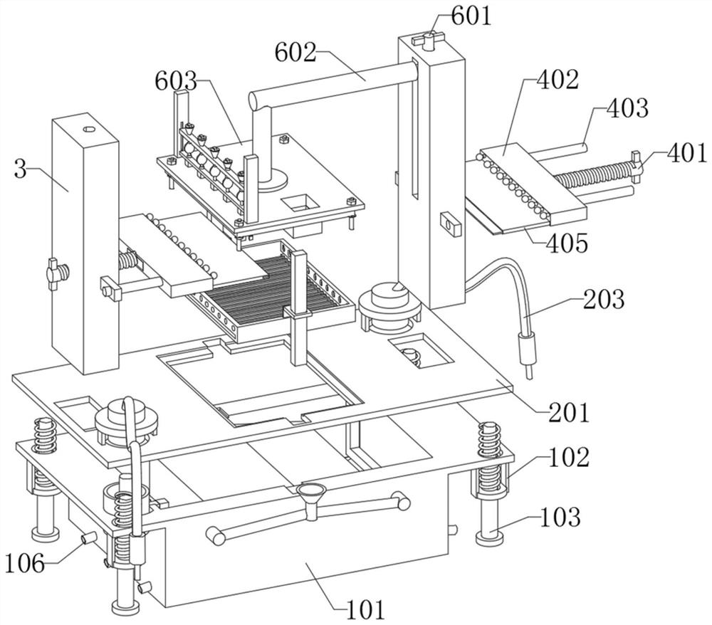 Multifunctional molecular biology electrophoresis auxiliary device