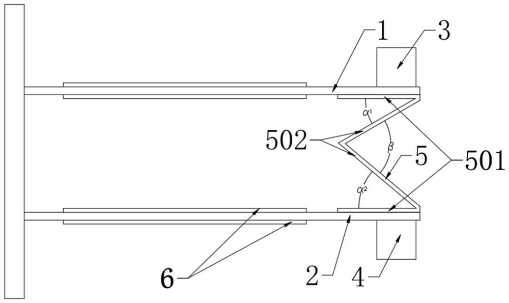 Paper folding coupling broadband nonlinear piezoelectric vibration power generation device