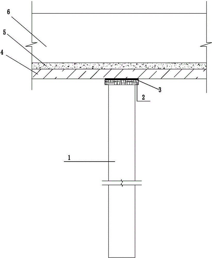 Method for enhancing bearing capacity of composite foundation and rigid pile thereof