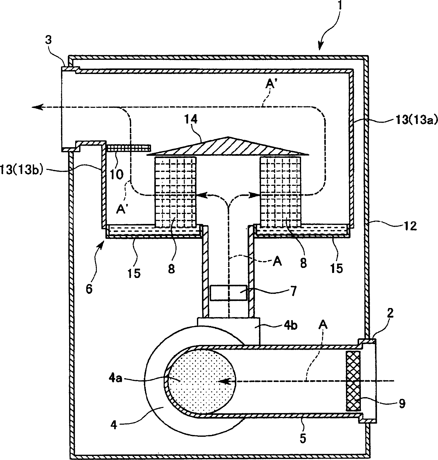 Humidifying device and air conditioner