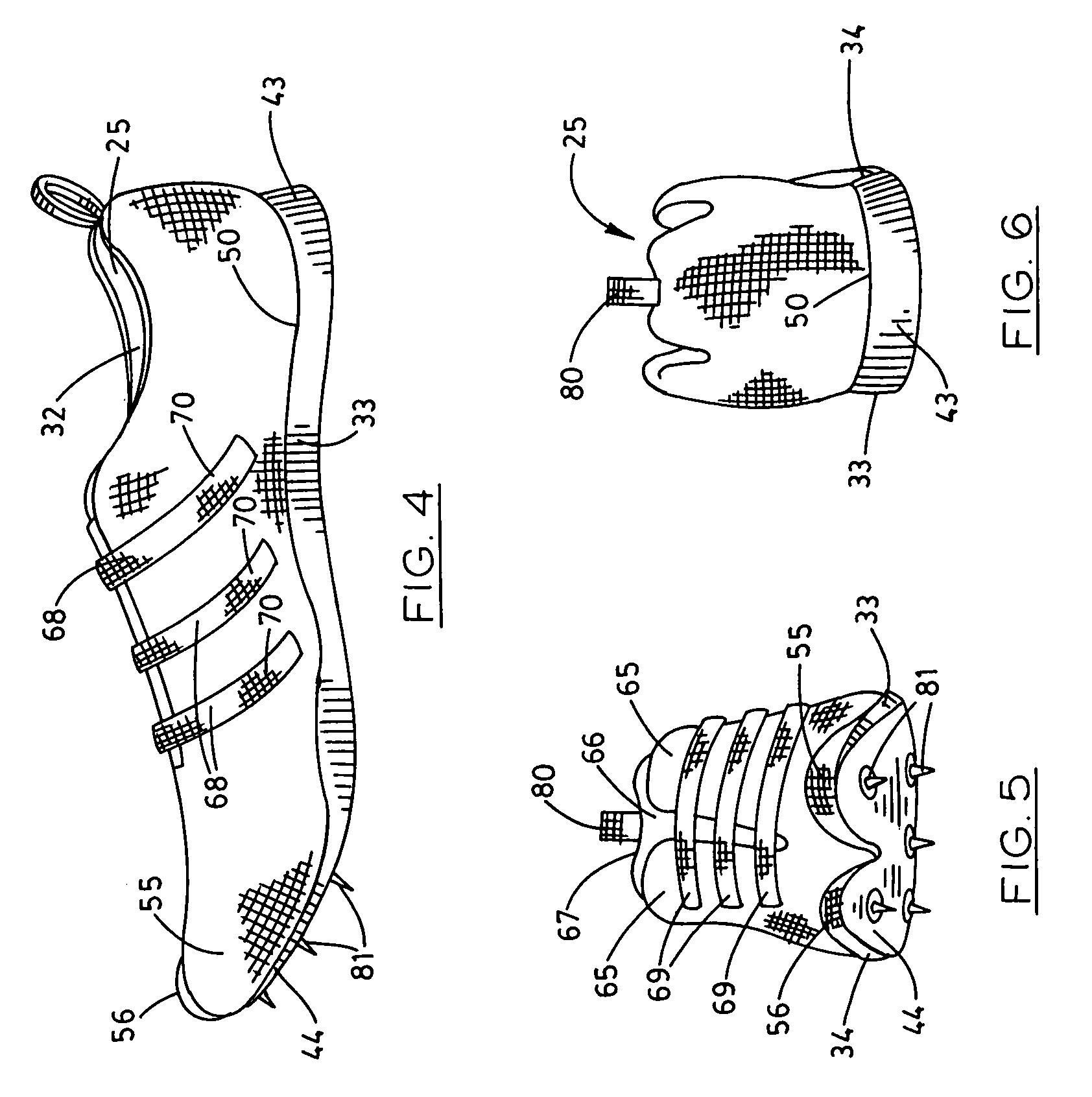 Apparatus for use in footwear and the like