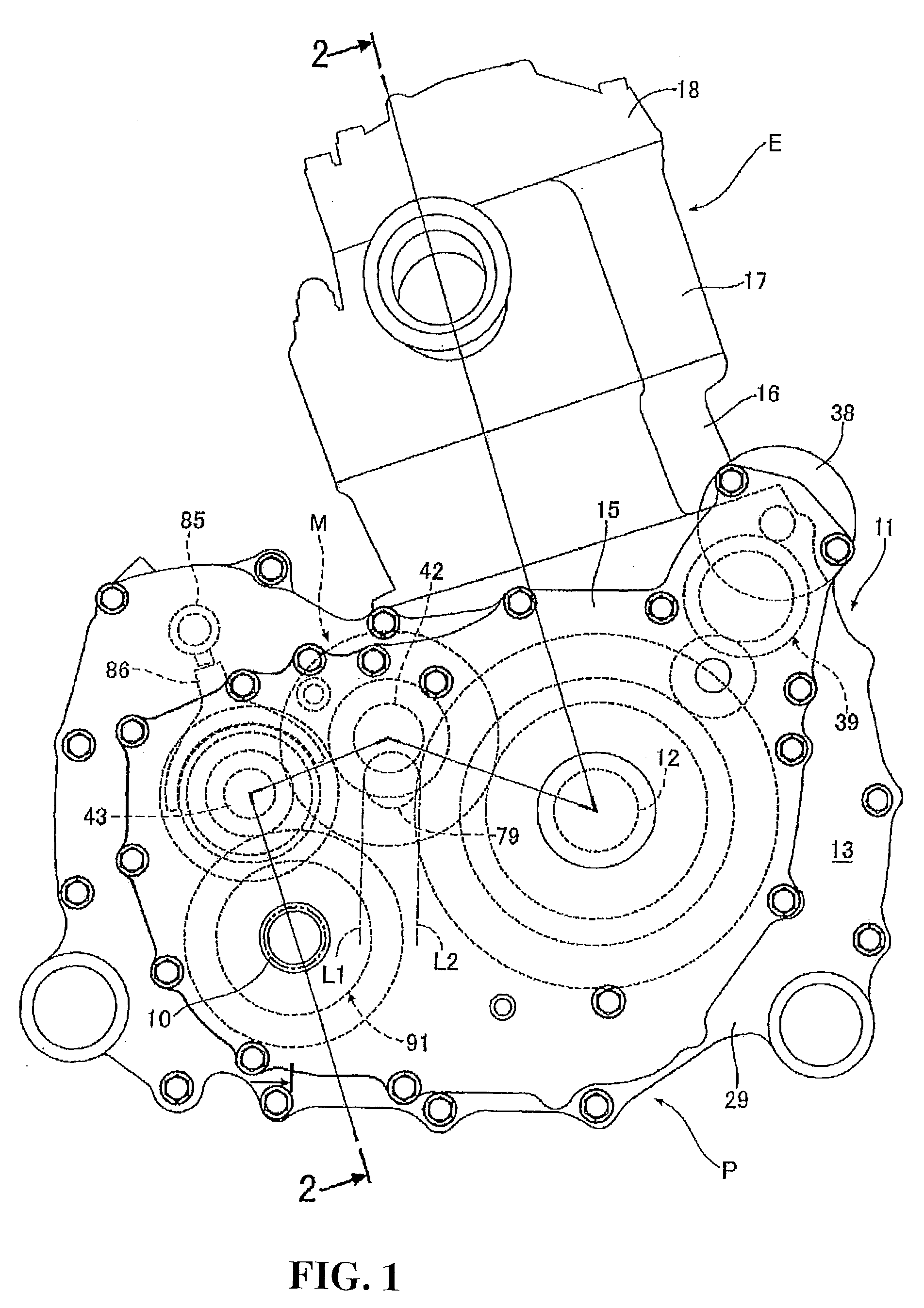 Power unit for a vehicle