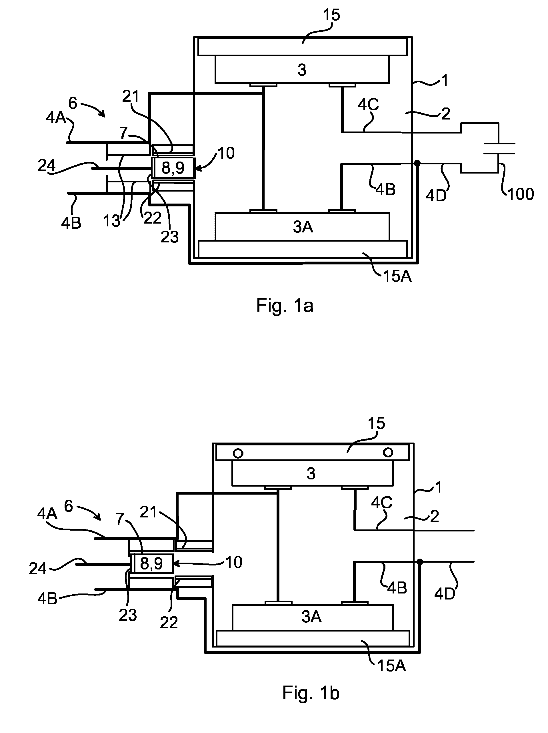 Power Semiconductor Housing With Contact Mechanism