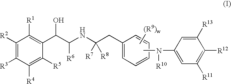 Aryl aniline beta2 adrenergic receptor agonists