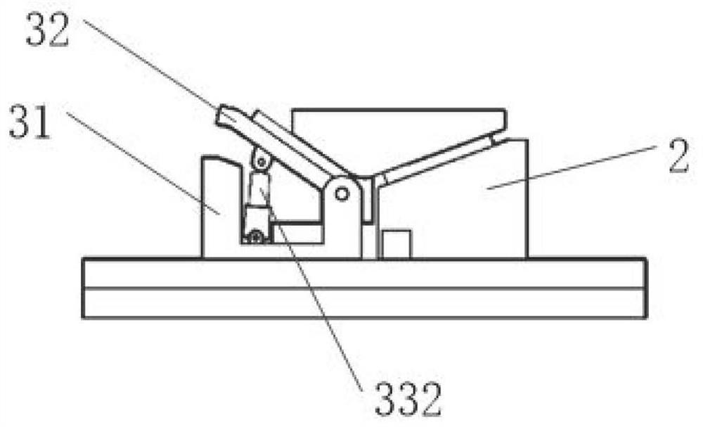 Vehicle positioning device and positioning method for battery swap station