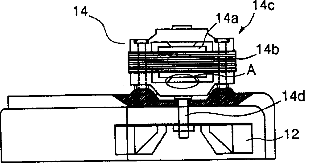 Convective motor unit of microwave oven