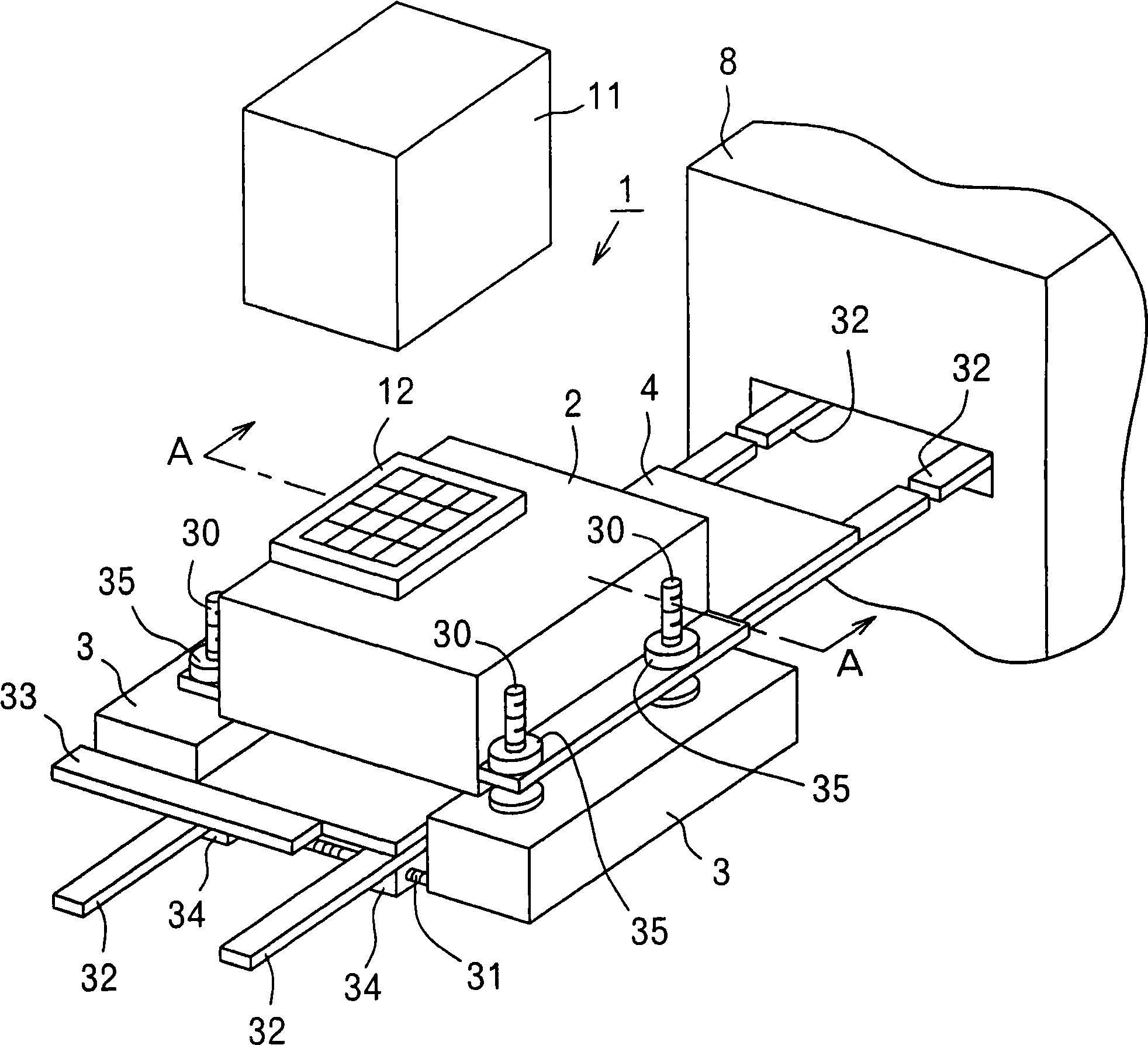 Appearance inspection device and inspection method for component installation state