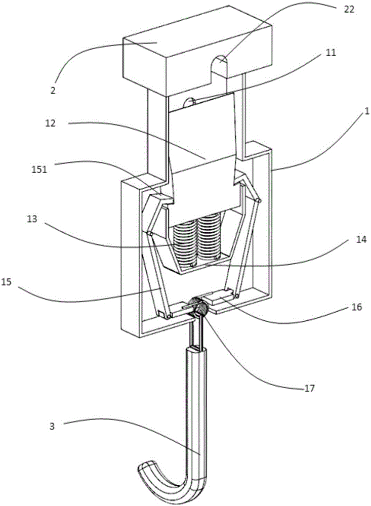 A double-clip cable cutting mechanism and its application method