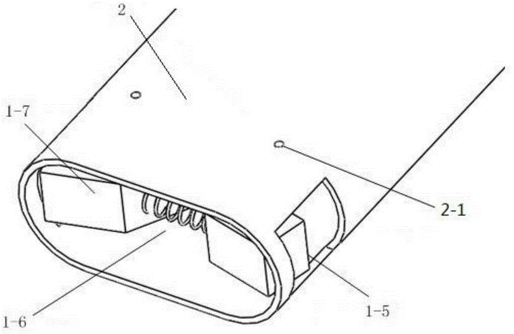 Device for quickly installing and disassembling guardrail based on rotating shaft