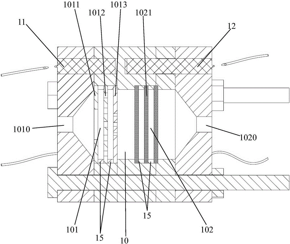 A hydrogen production reaction device for steam reforming of methanol