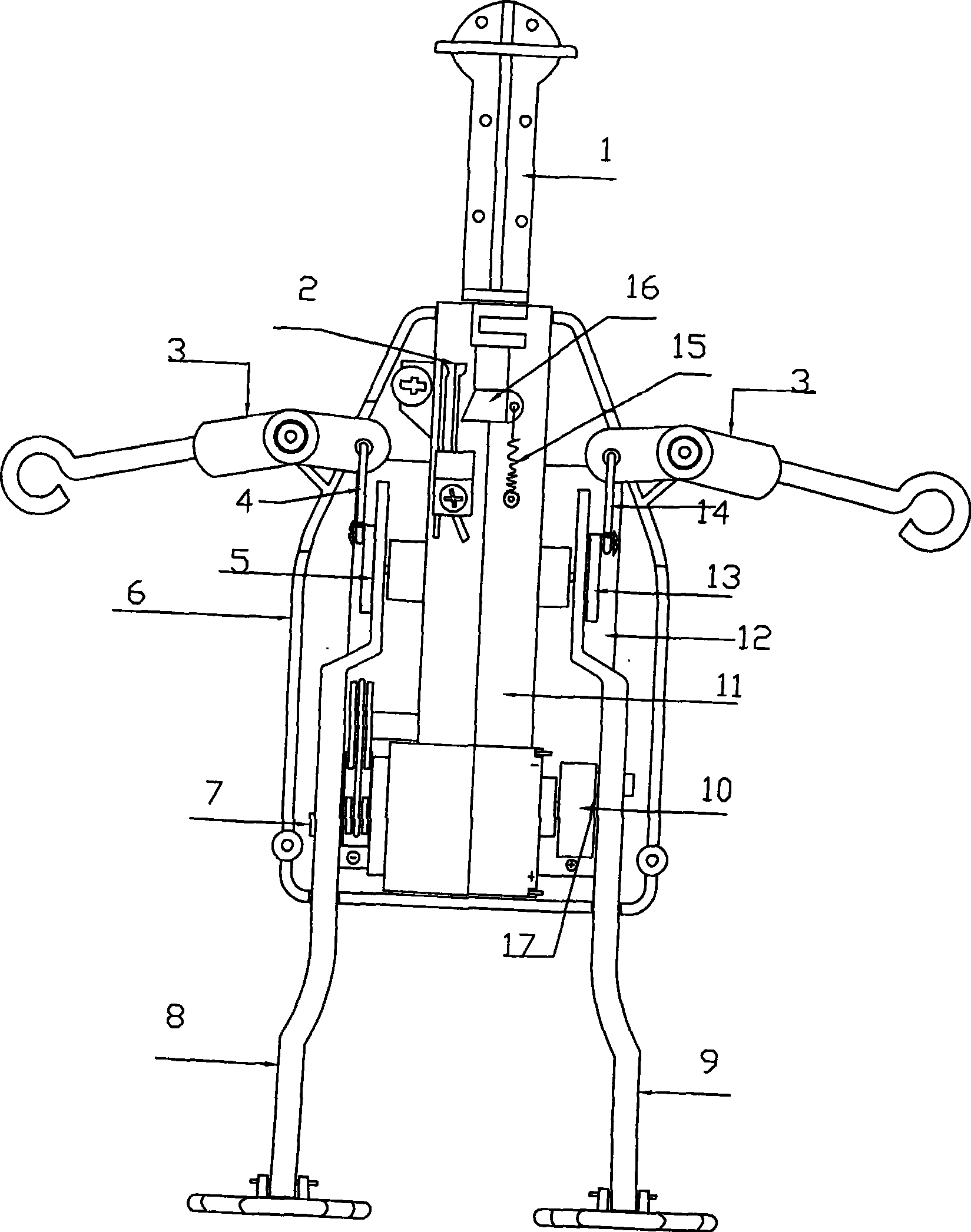 Walking toy core