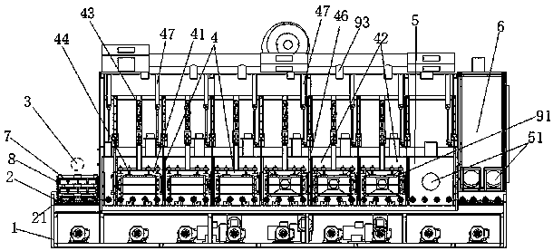 Electric injection annealing device