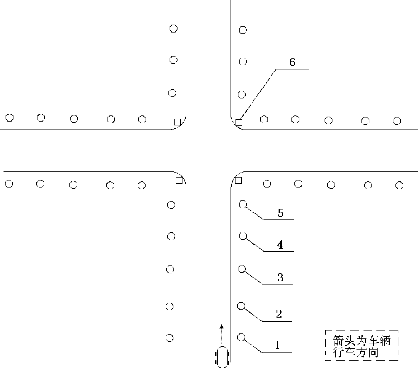 A kind of street lamp network control method and its network structure