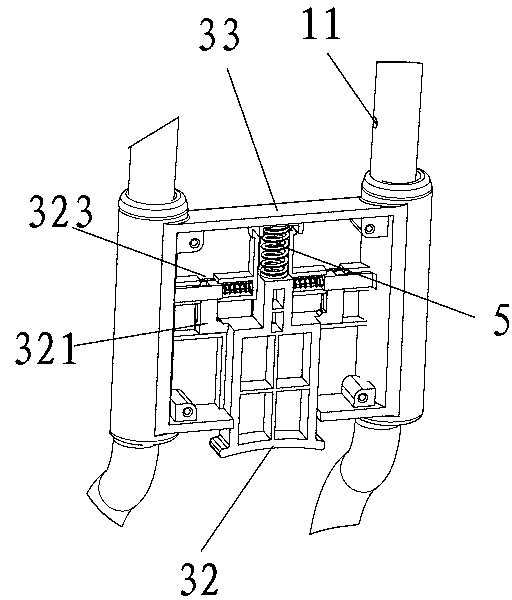 Seat back height adjusting device