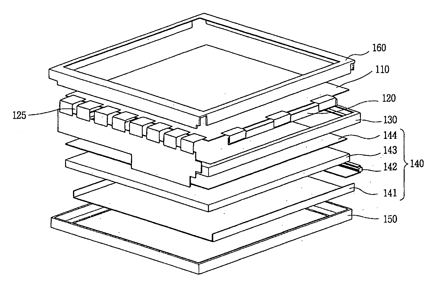 Liquid crystal display device and method of assembling the same