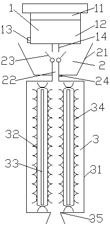 Special device for down ball preparation and down ball preparation method thereof