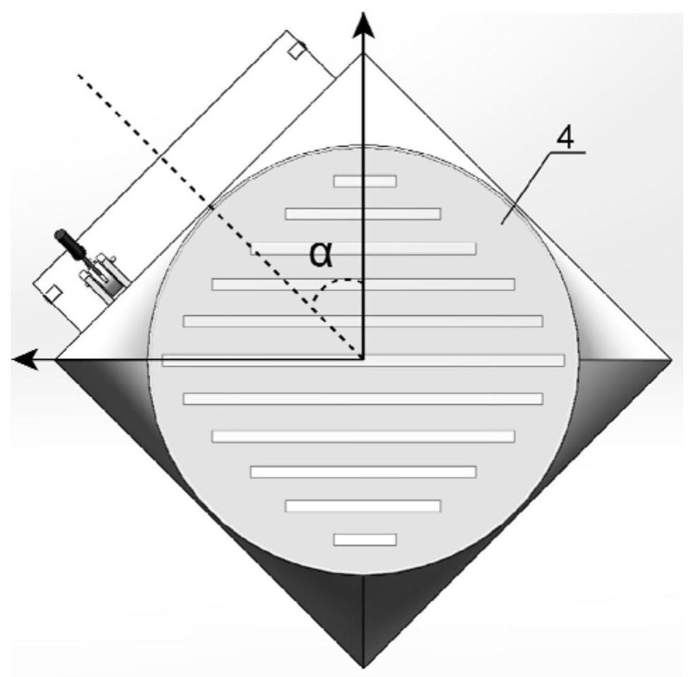 Reverse rotational flow air field-division ventilation and dust control method and system for fully-mechanized excavation face