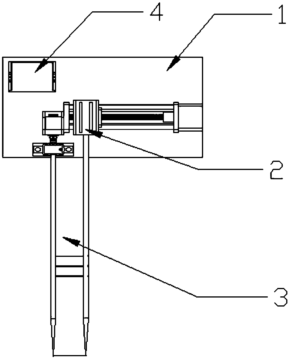 Cutting end effector and harvesting method suitable for white asparagus selective harvesting robot