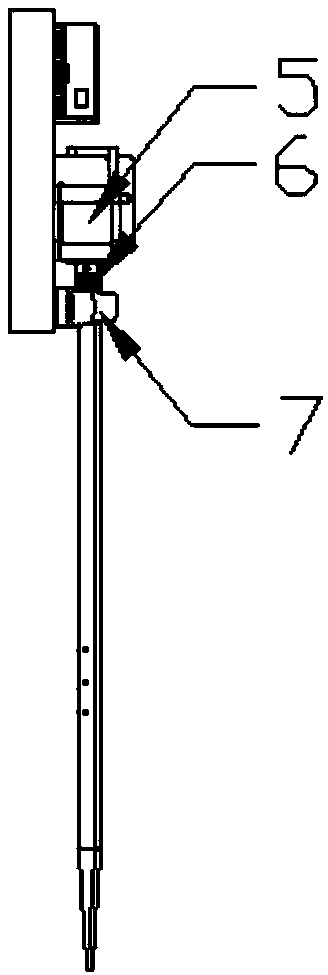 Cutting end effector and harvesting method suitable for white asparagus selective harvesting robot