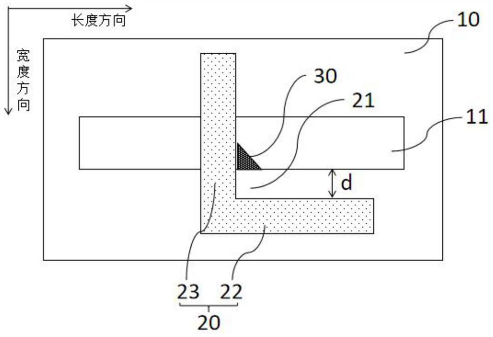 Device testing structure and its manufacturing method and testing method