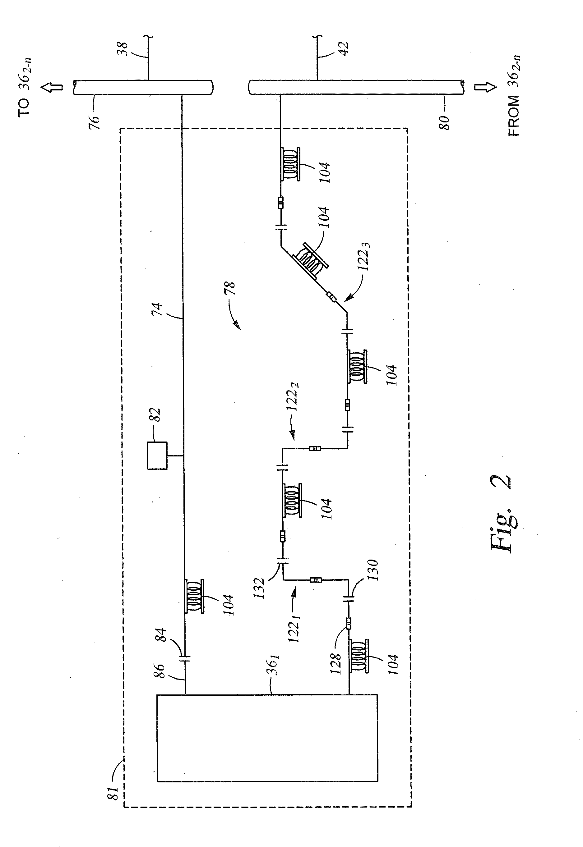 System for Reducing Vibrations in a Pressure Pumping Fleet