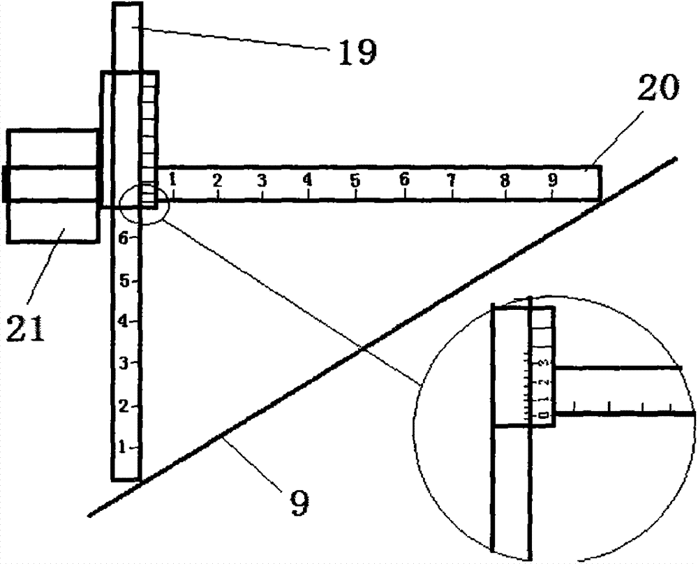 Device for measuring friction coefficient of agricultural biomass plane