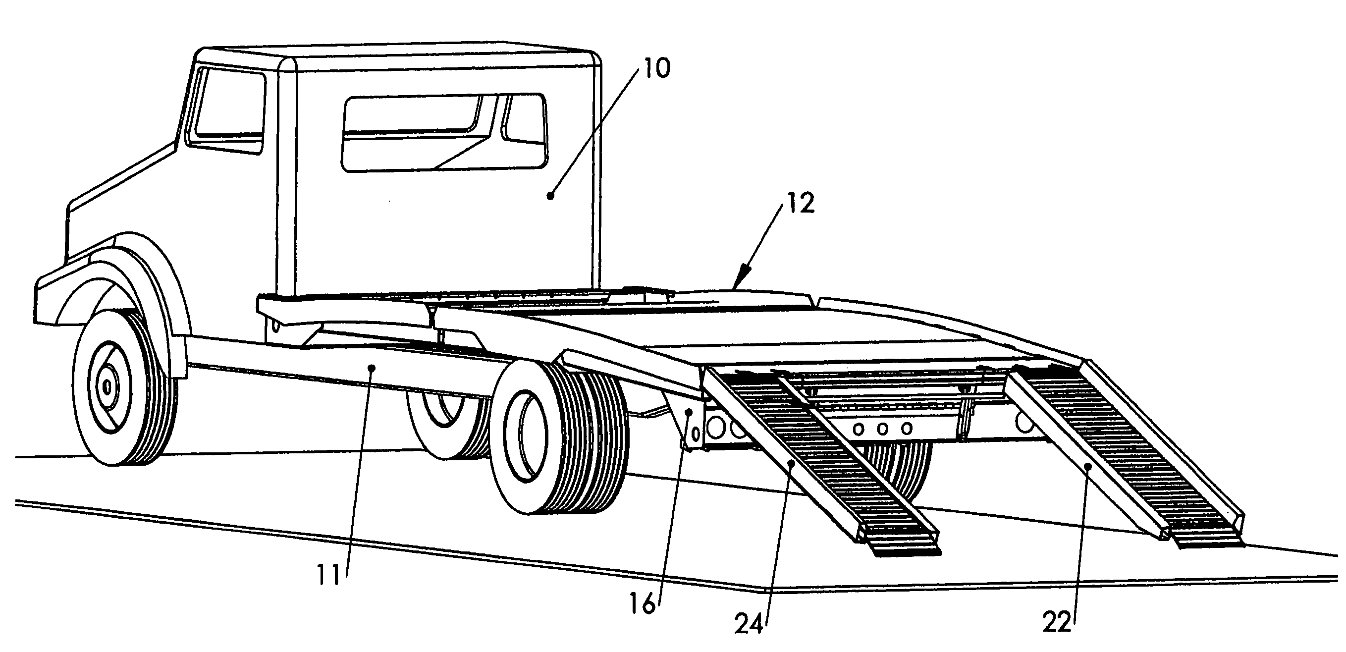 Truck bed design for automotive and equipment delivery