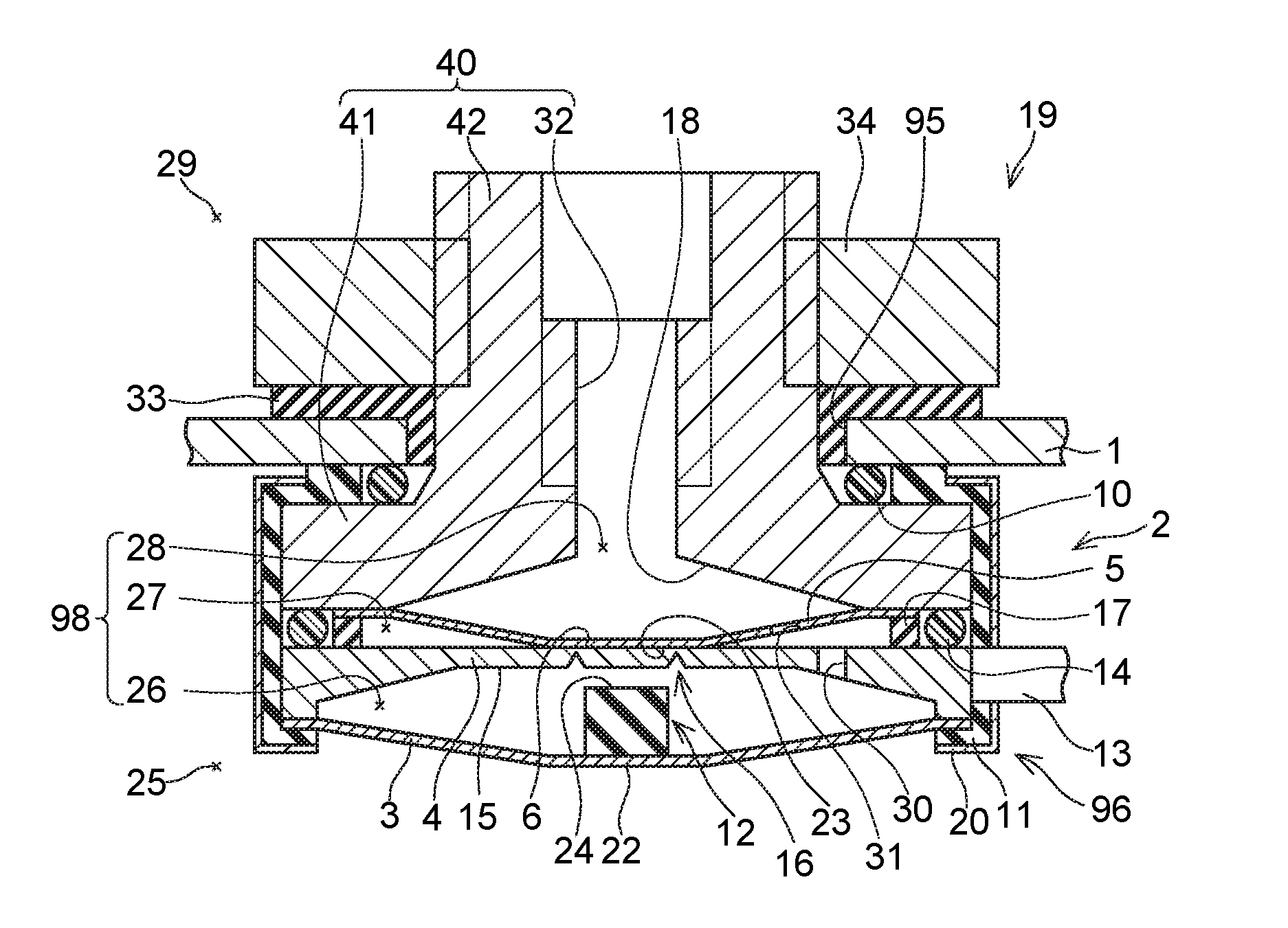 Current interruption device and electricity storage device using the current interruption device