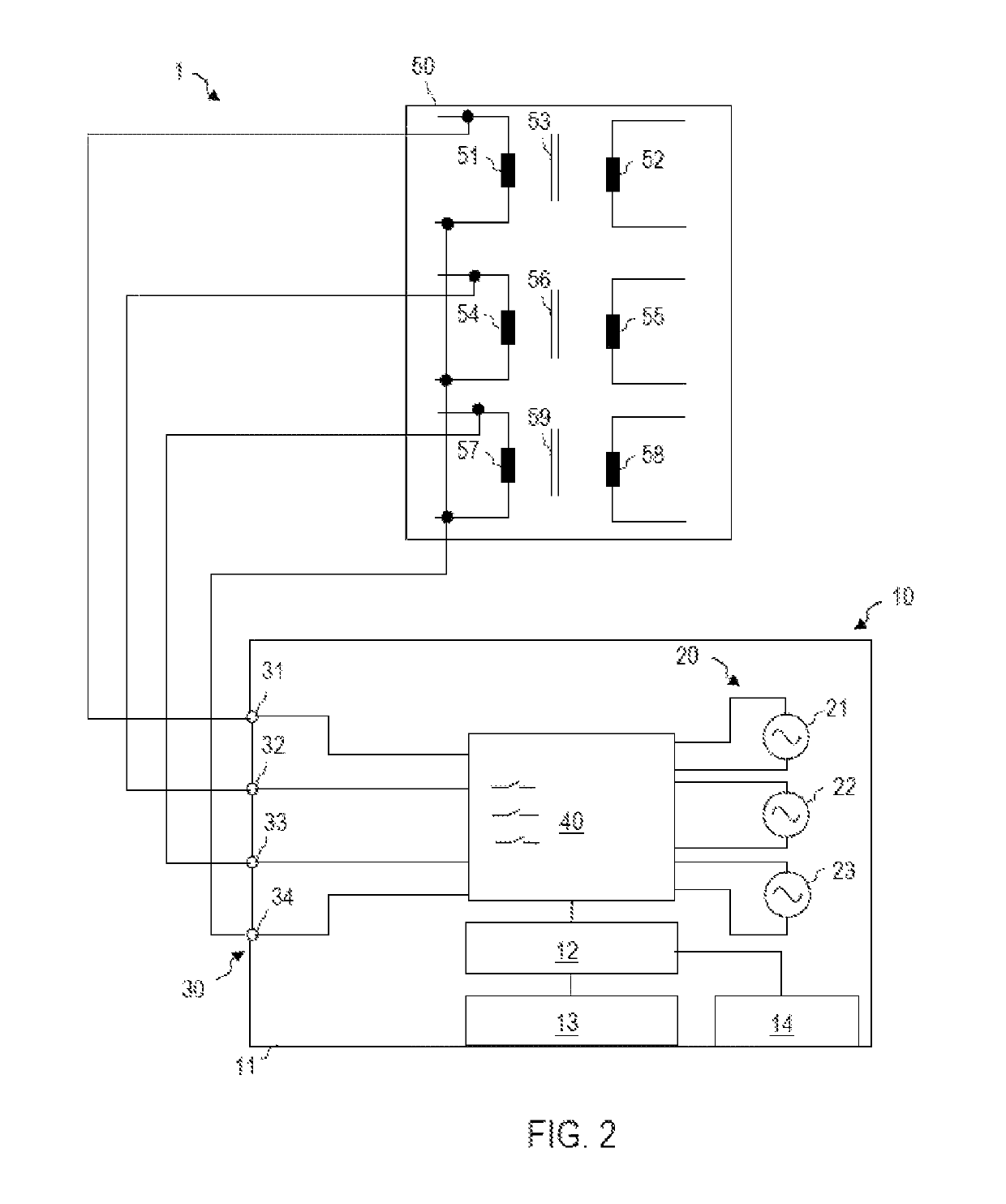 Transformer testing device, and method for testing a transformer