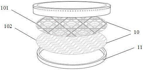 Bamboo woven fruit container and manufacturing method thereof