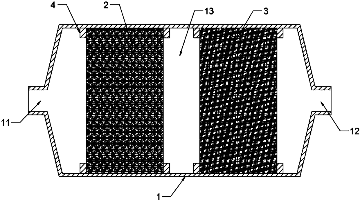 Filter for heat exchanger, and manufacturing method of filter element thereof