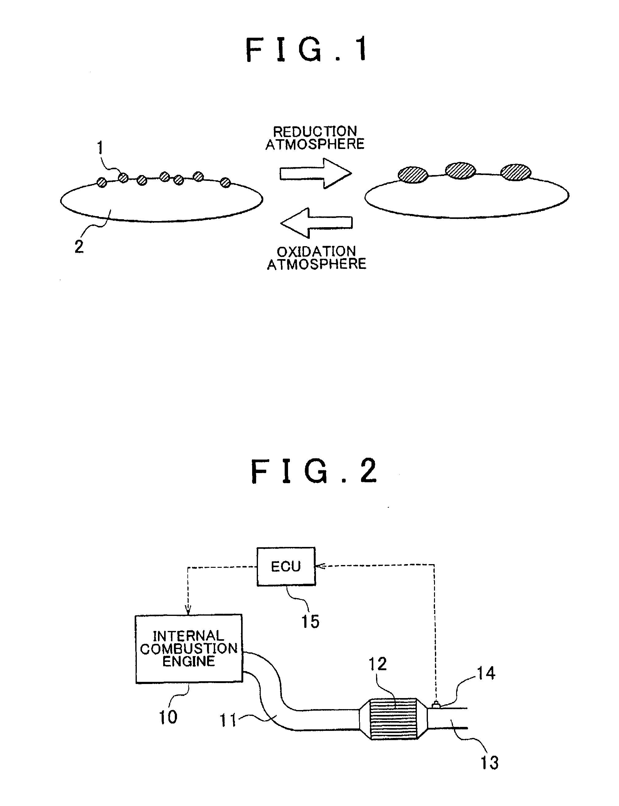 Method and apparatus for exhaust gas control of an internal combustion engine