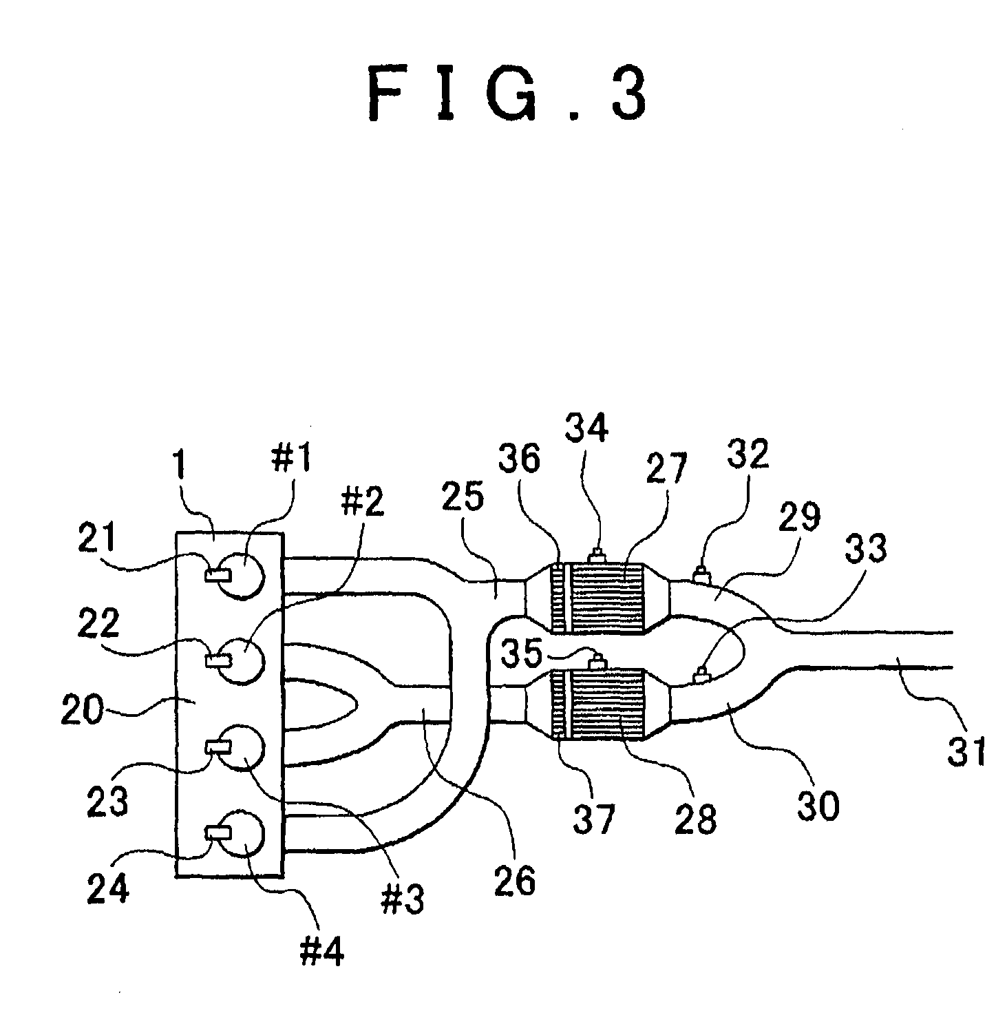 Method and apparatus for exhaust gas control of an internal combustion engine
