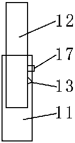 Workpiece sliding locking device of automatic turning lathe