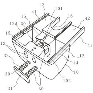 Safe and stable pulley device for shoe heel