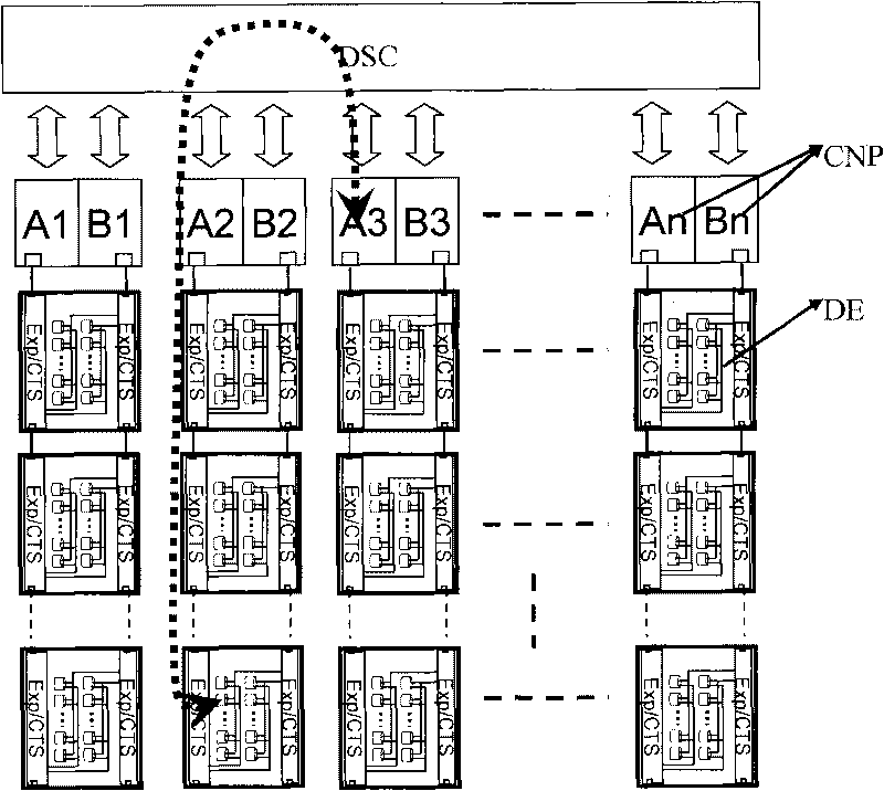 Storage system, method for connecting system and related equipment