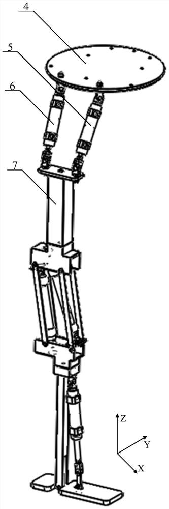 Pneumatic and configuration combined profiling robot system