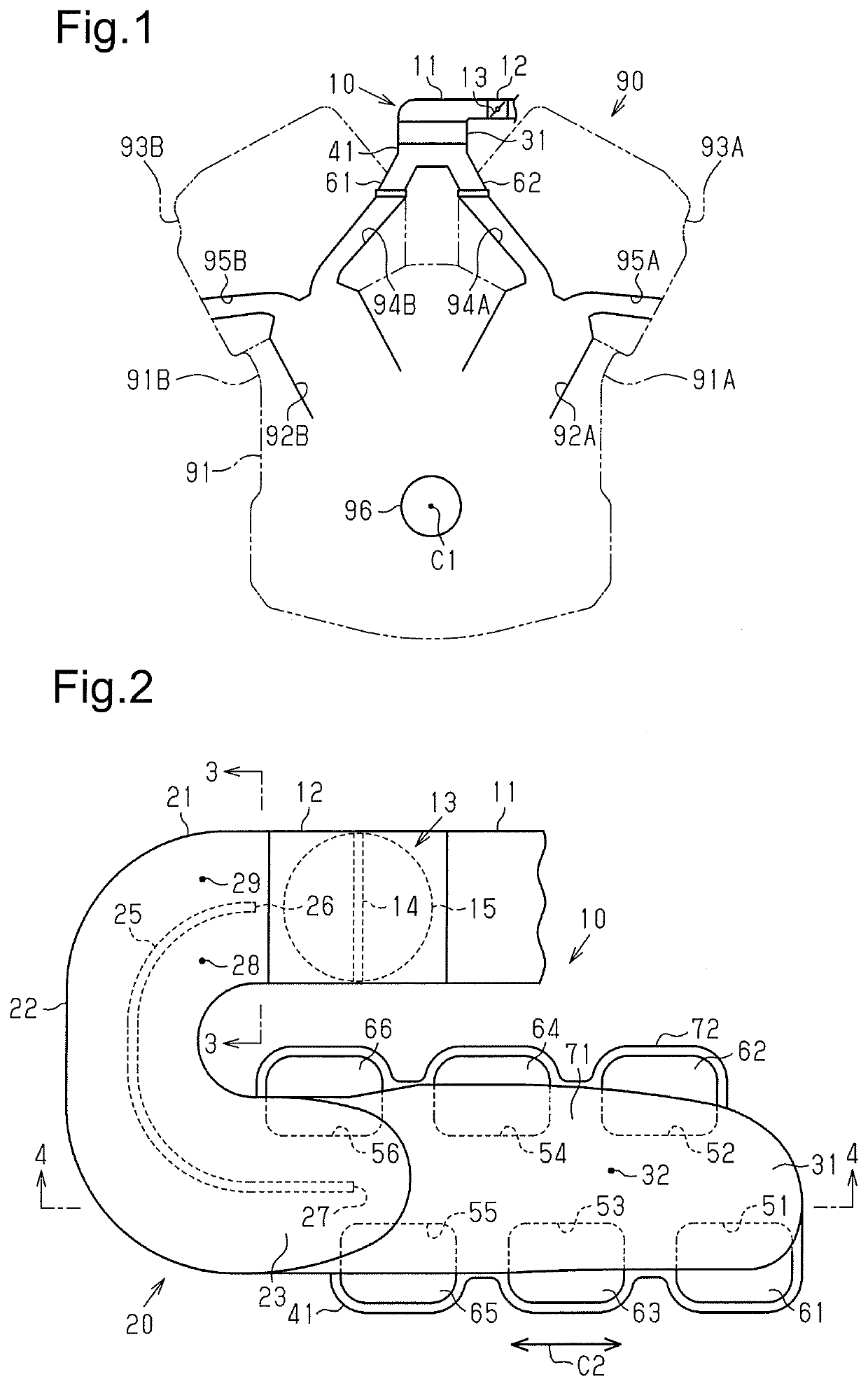 Intake device for internal combustion engine