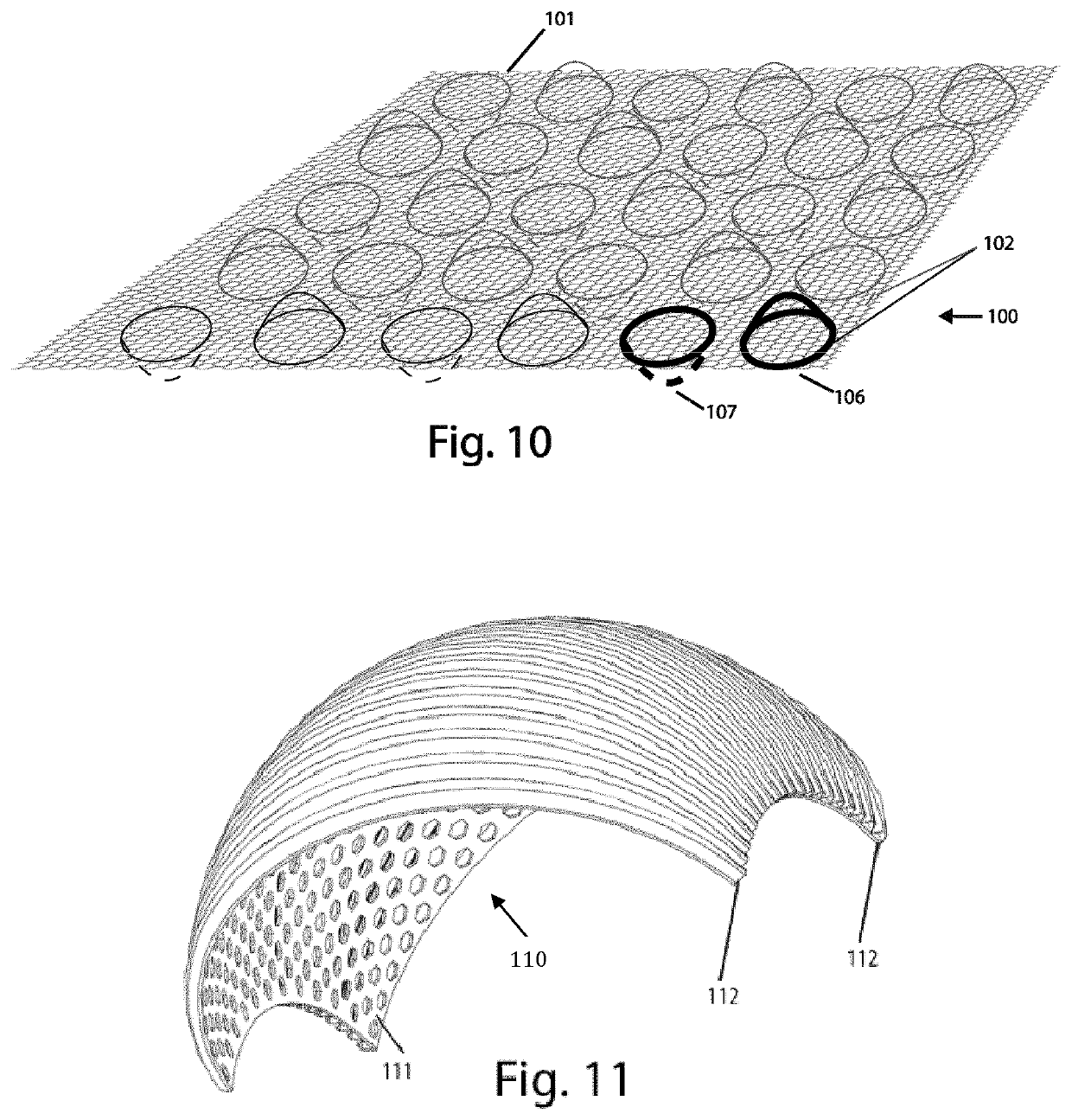 Three-dimensional polymeric medical implants