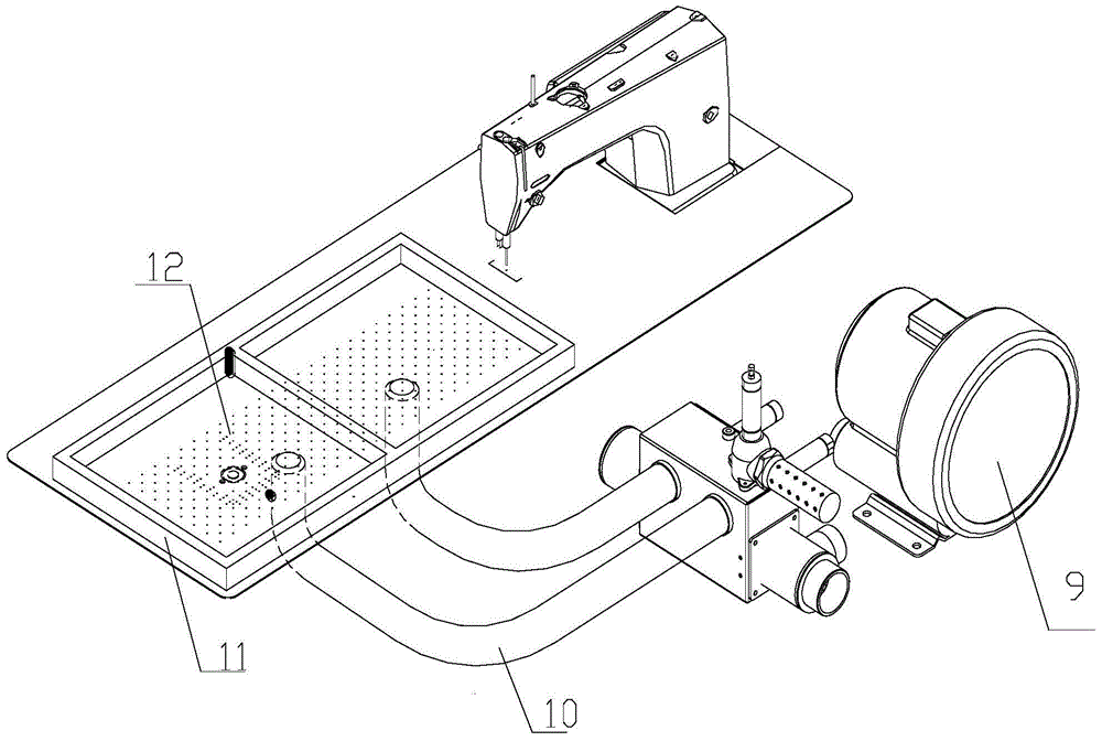 Patch pocket sewing machine