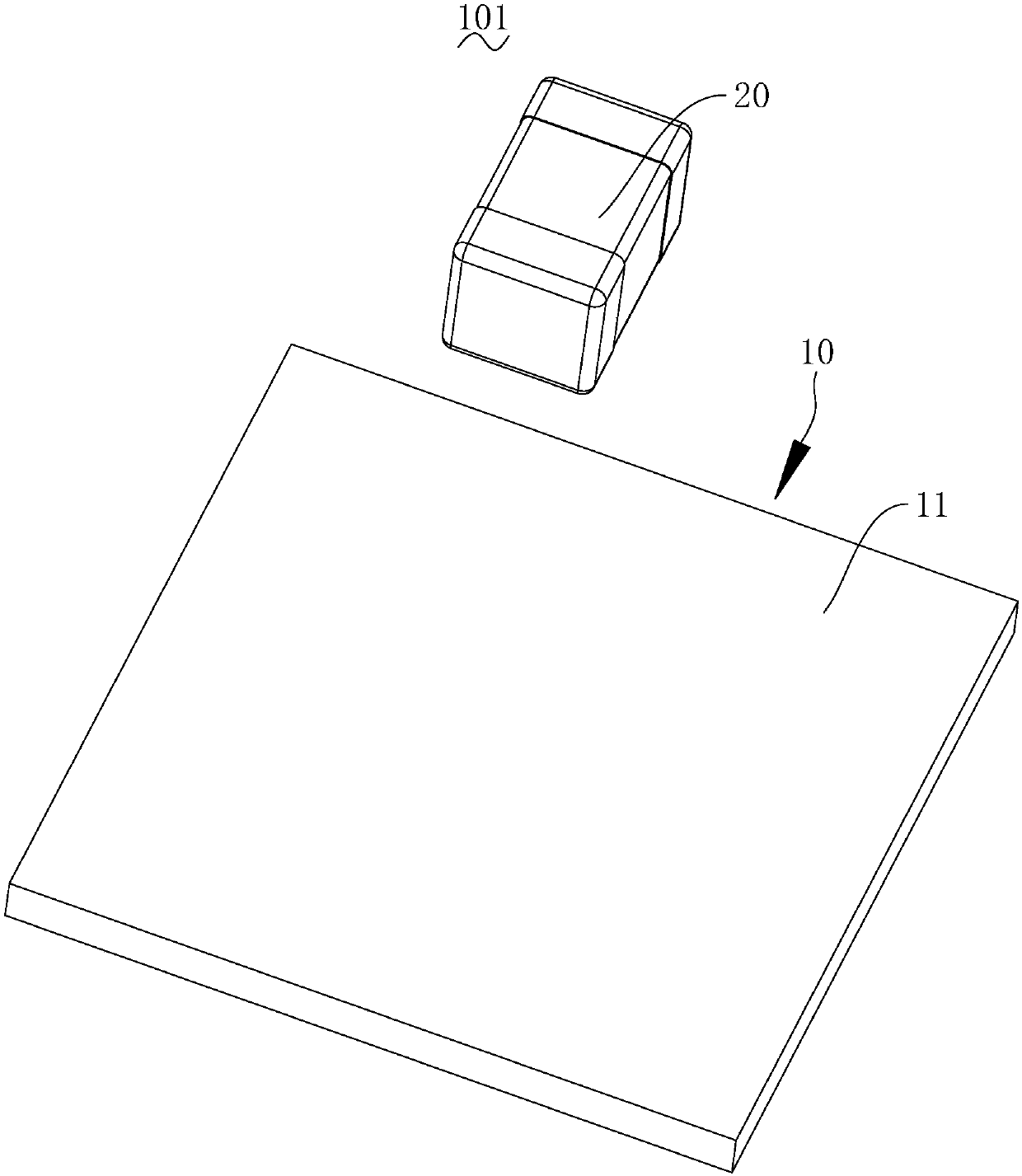 Temperature measurement assembly and electric equipment