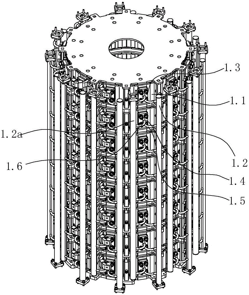 Power generation system for solid oxide fuel cell