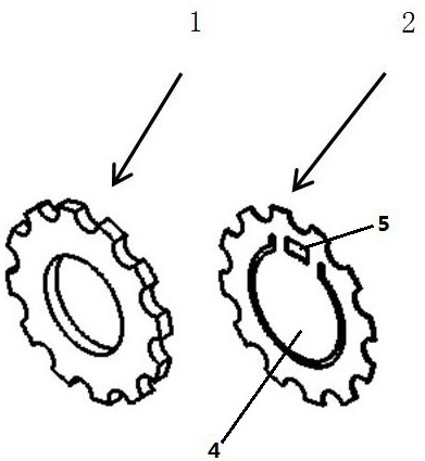 One-way valve with embedded valve plate