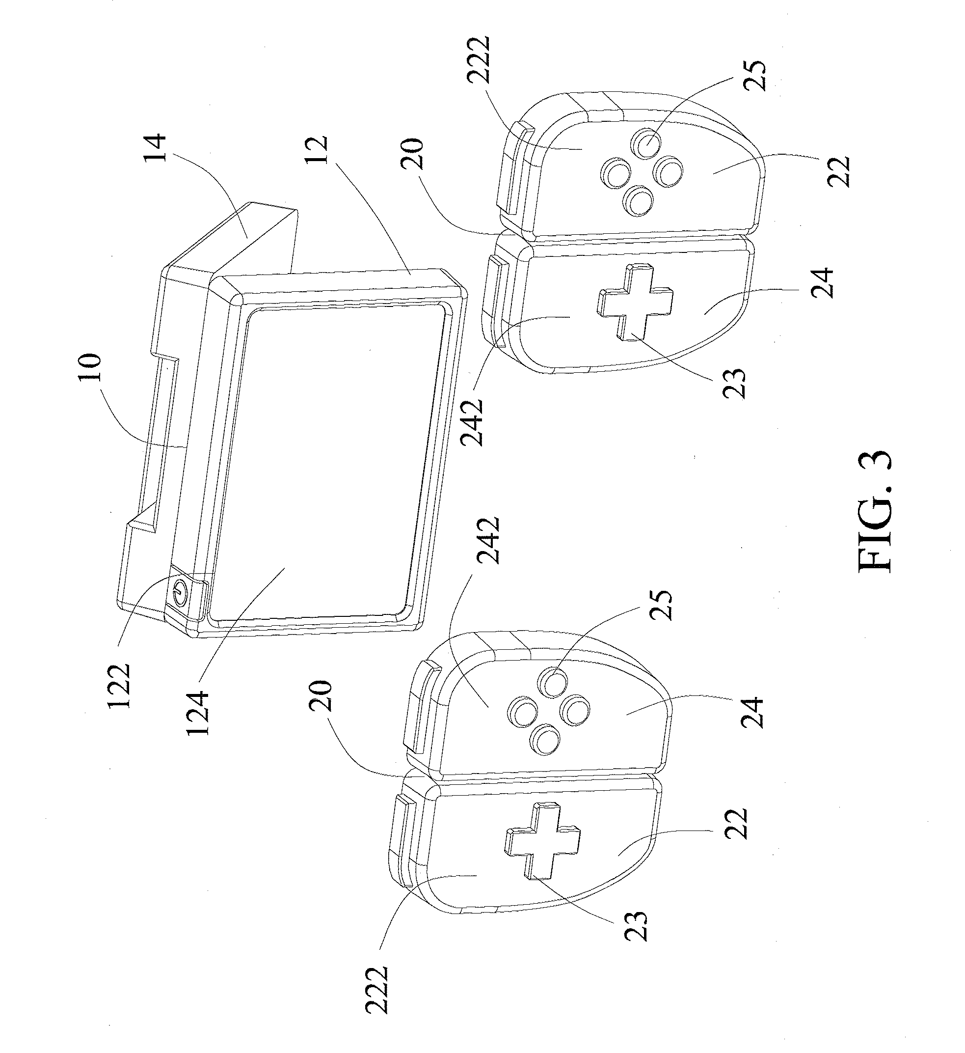 Projecting handheld game console and operating method thereof