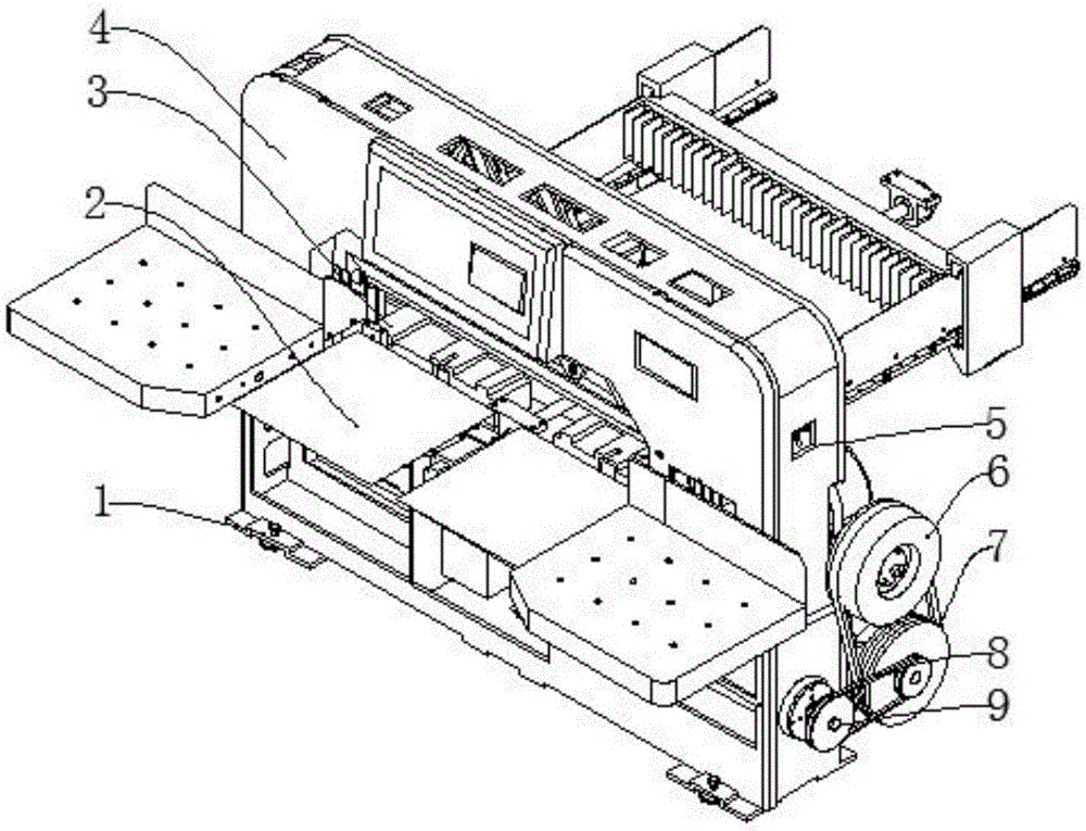 Novel full-automatic paper cutter